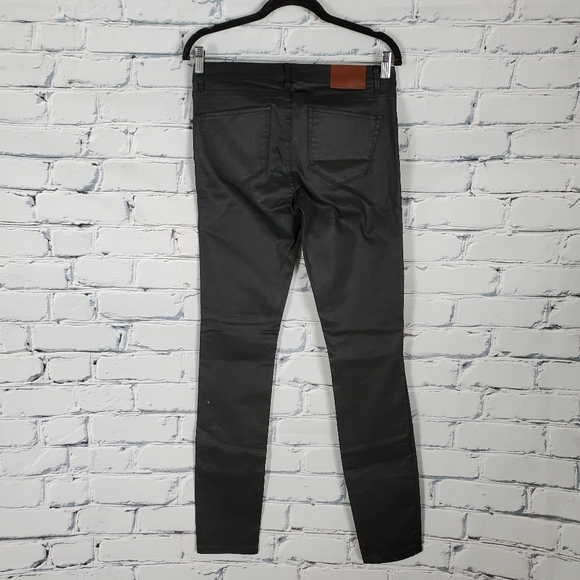 Madewell Black Coated Skinny Jeans - Picture 3 of 9